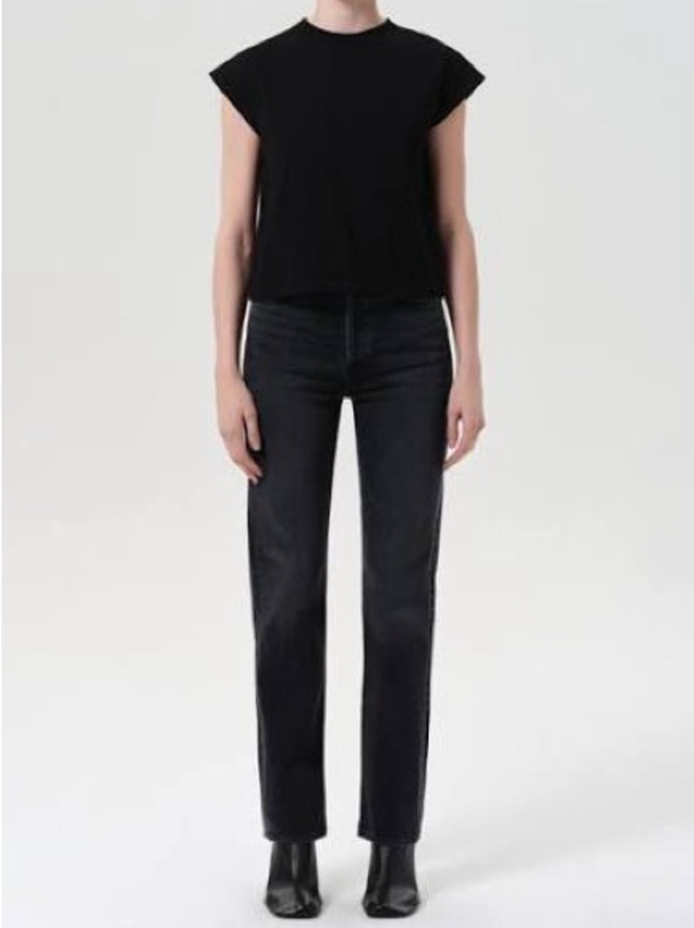 Agolde 90s Pinch Black Straight-Leg
Women's Jeans 26